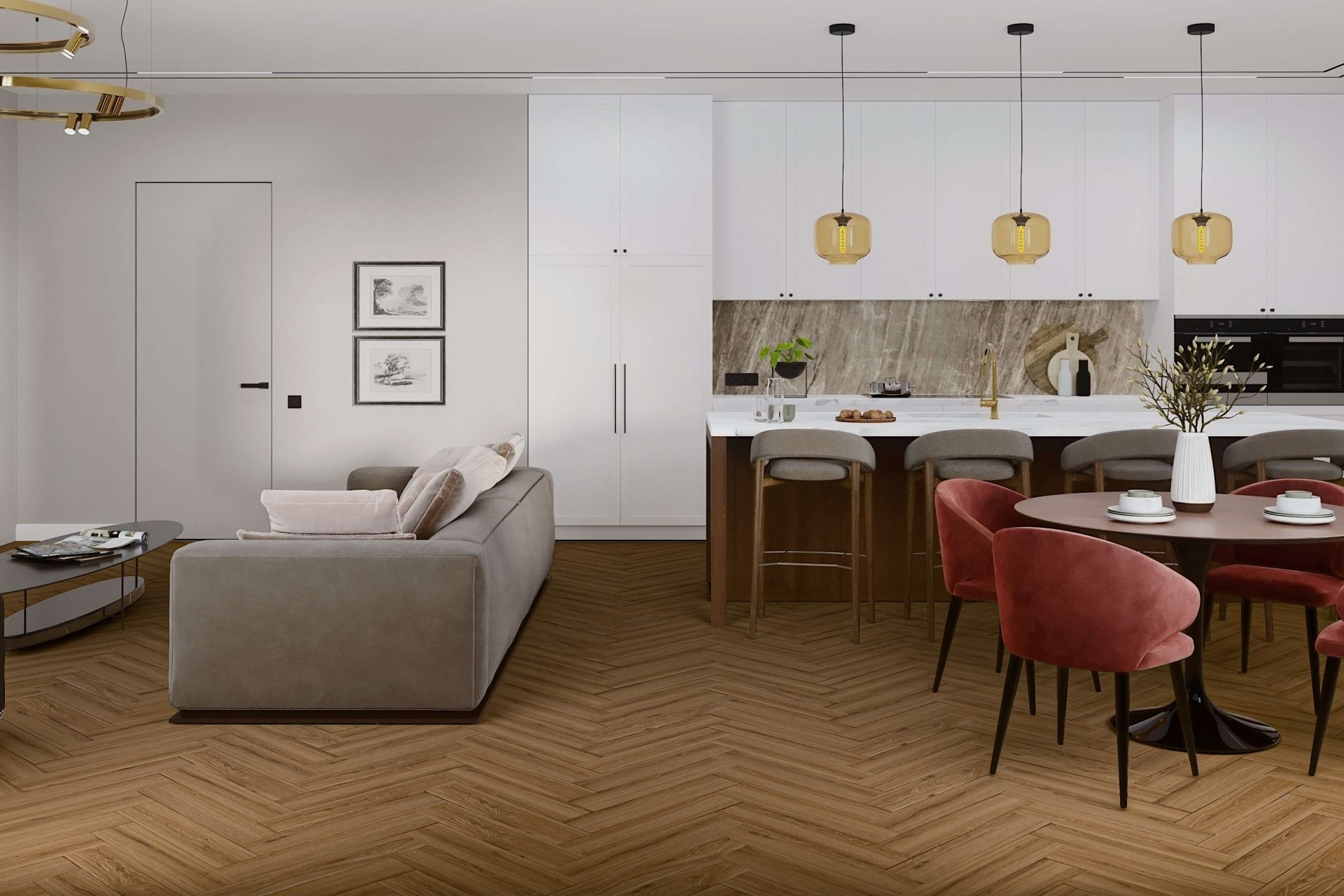 SPC ламинат «Damy Floor» Лидс (615*123*4 мм) — купить в Керчи