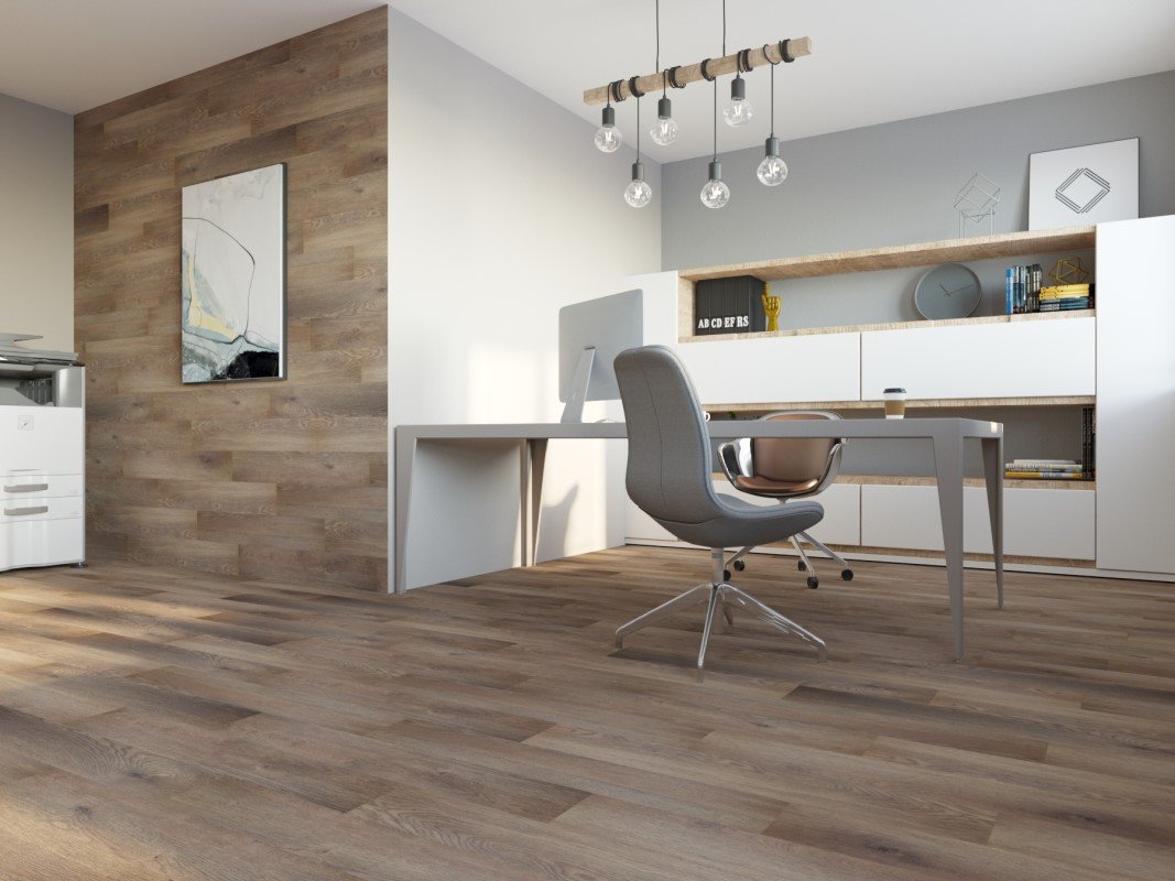 Замковая ПВХ плитка "Art Tile" Дуб Террас (920*150*4 мм) — купить в Керчи