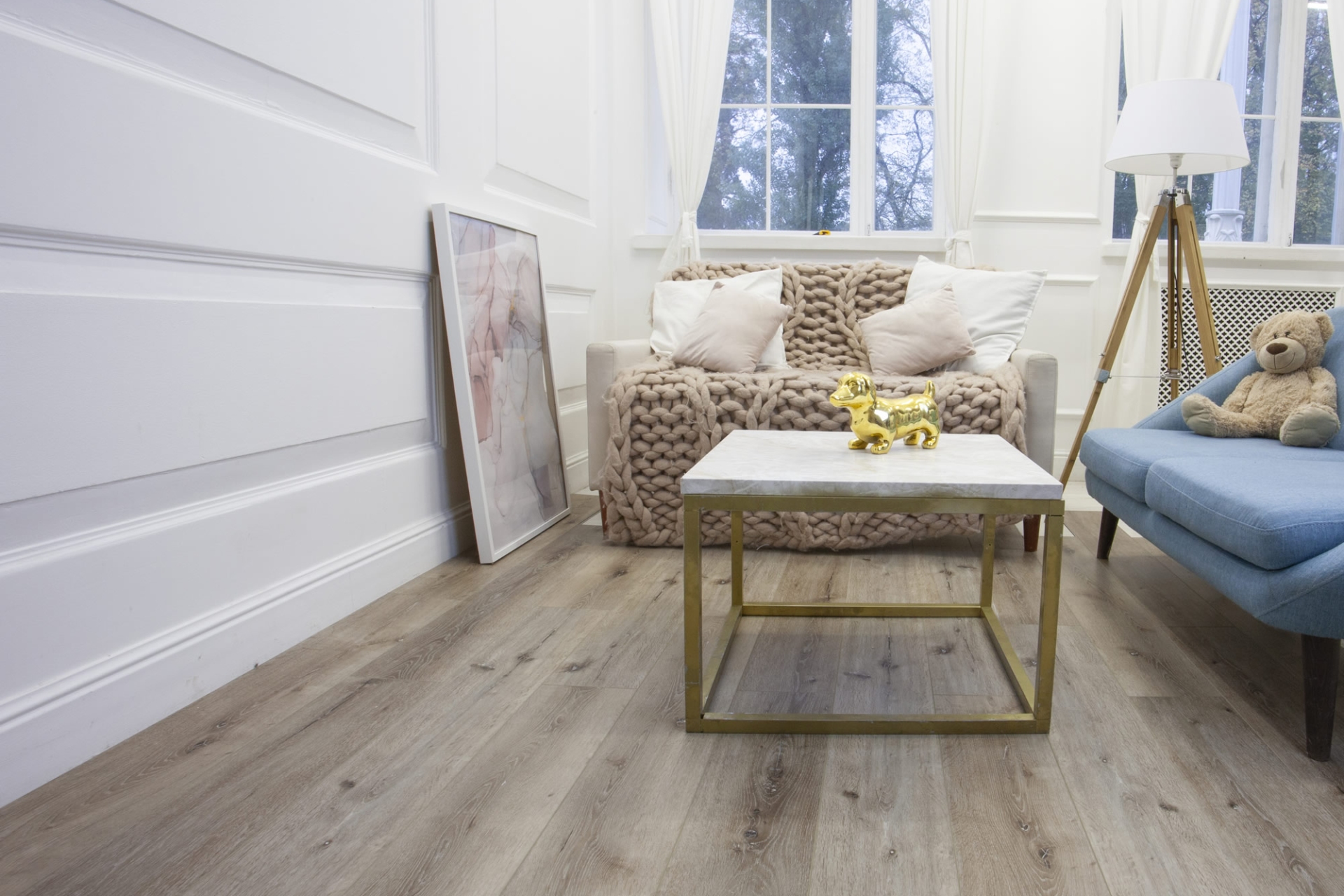 Усовершенствованная кварц-виниловая плитка «Damy Floor» Дуб Лофт (1227*187*2,5 мм) — купить в Керчи