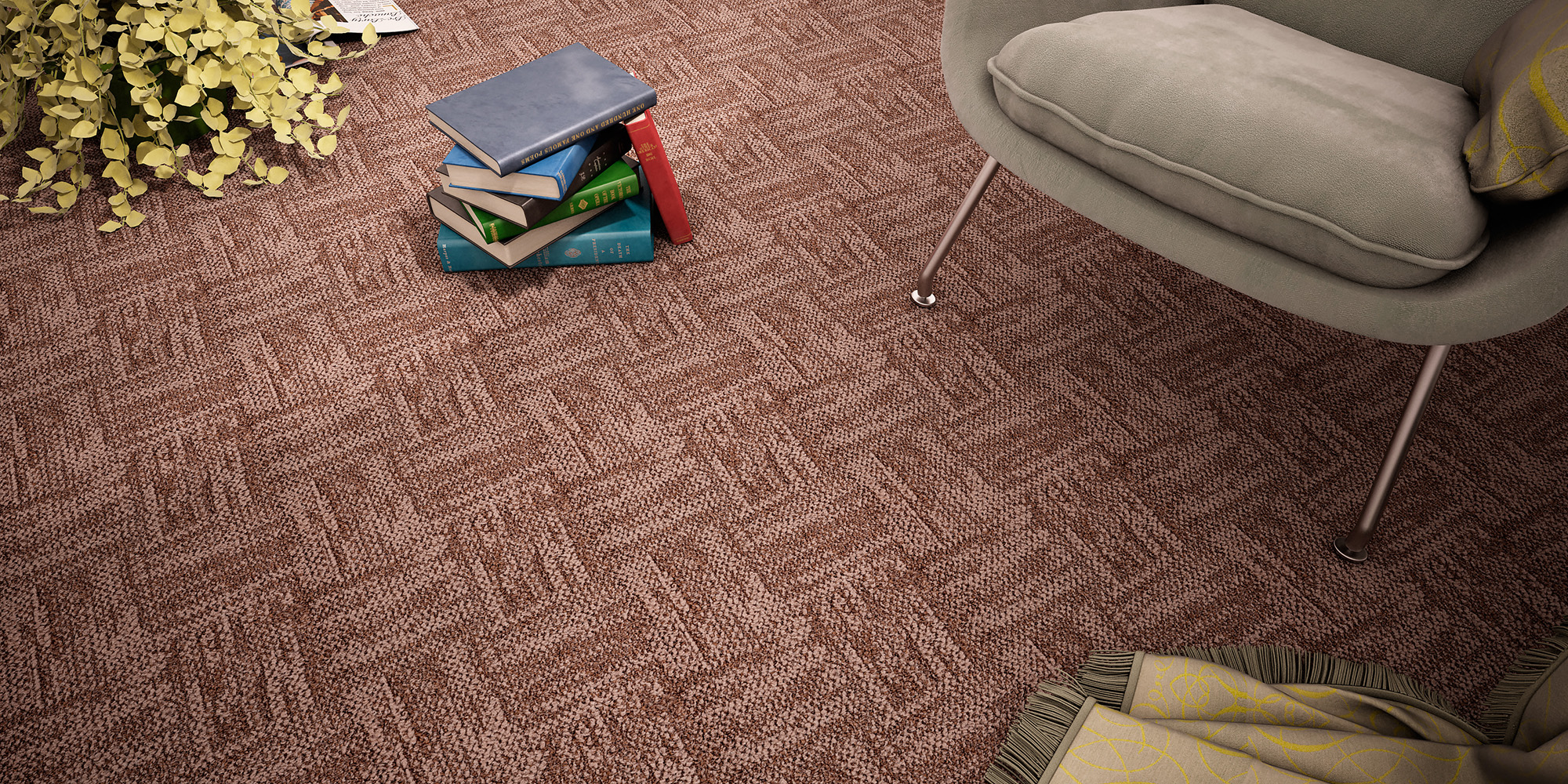 Ковролин "Зартекс" Тунис 003 Серый (3,5м) — купить в Керчи