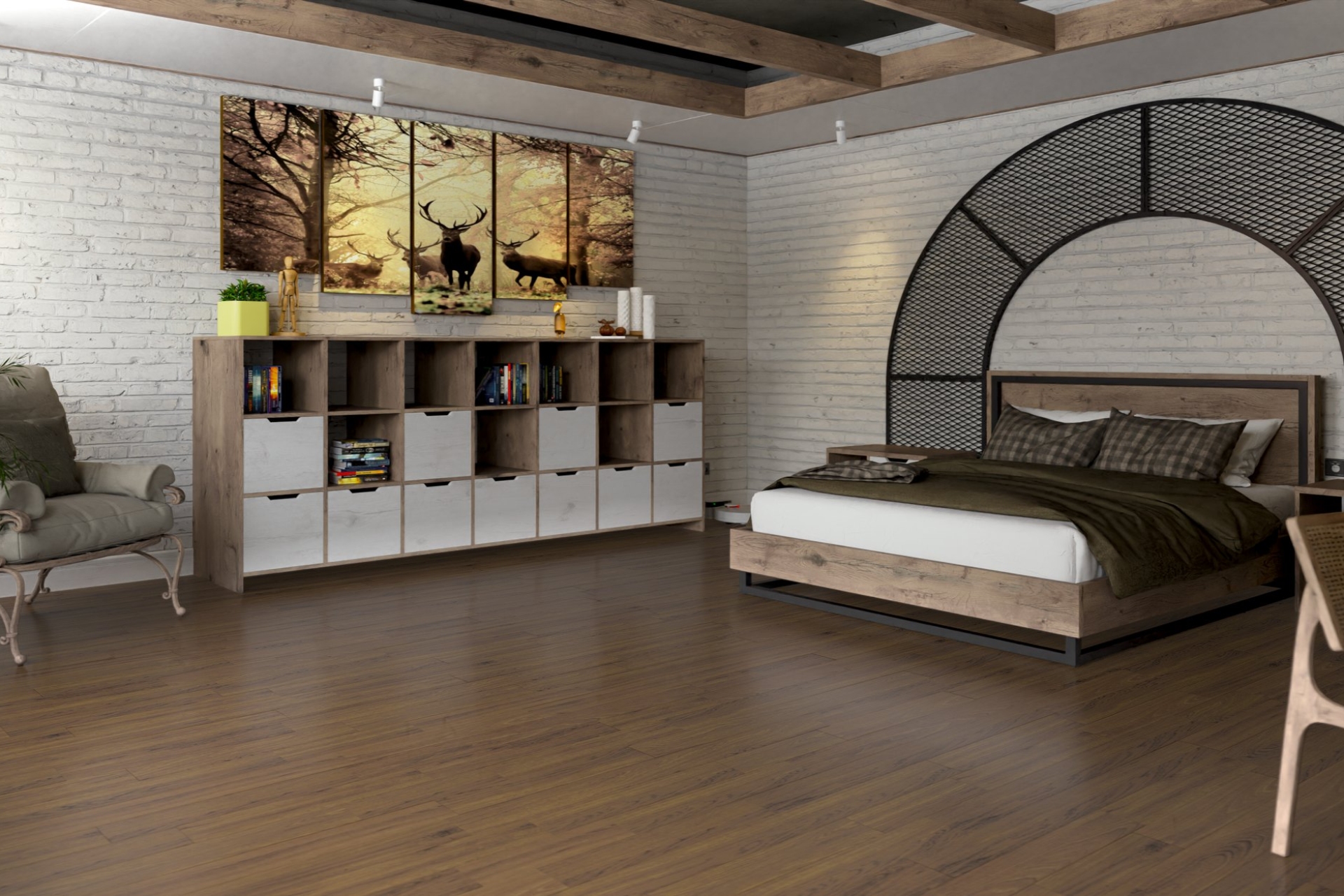 Инженерный паркет «Damy Floor» Ореховый — купить в Керчи