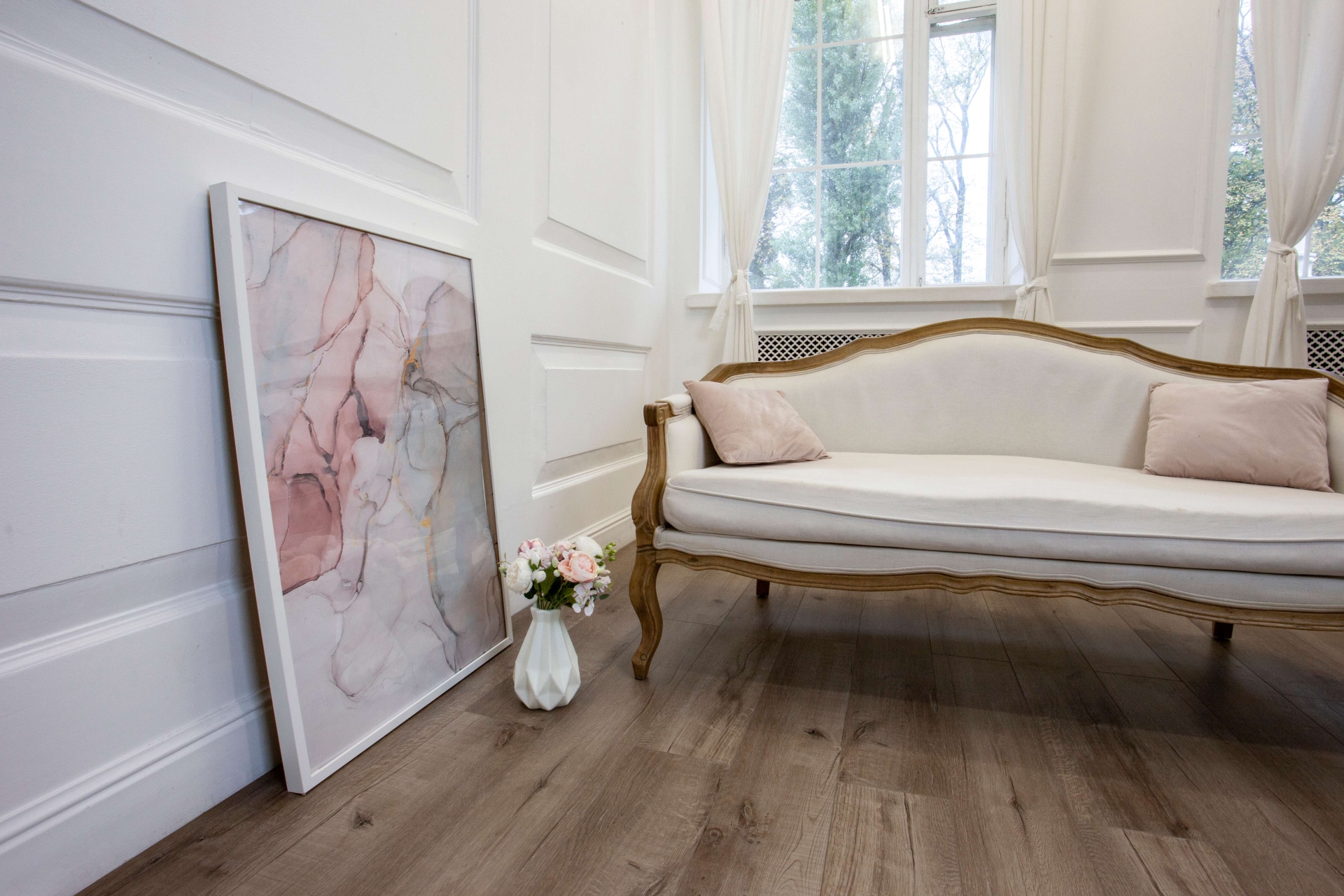 Усовершенствованная кварц-виниловая плитка «Damy Floor» Дуб Изысканный (1227*187*2,5 мм) — купить в Керчи