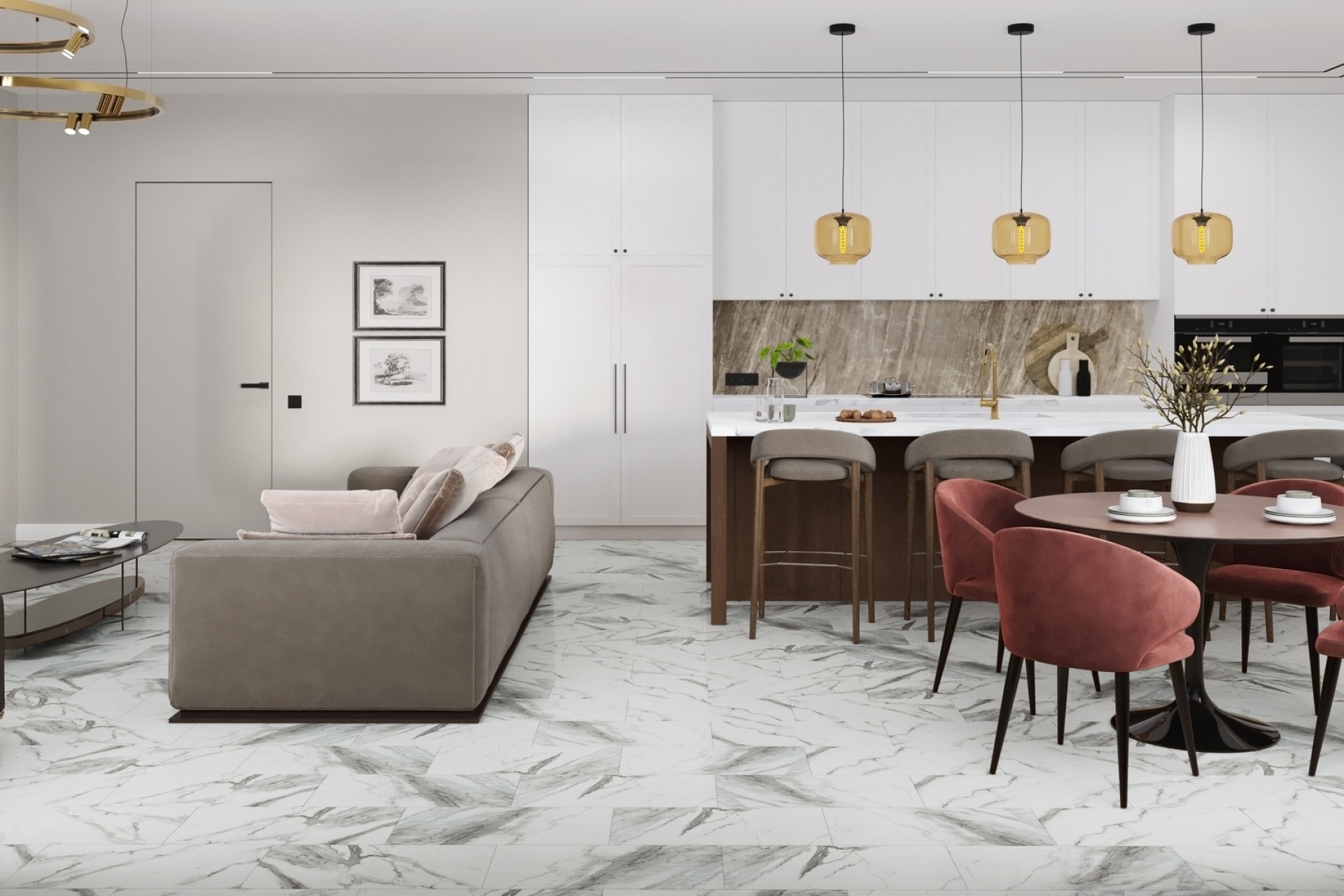 SPC плитка «Damy Floor» Эверест (610*305*5 мм) — купить в Керчи