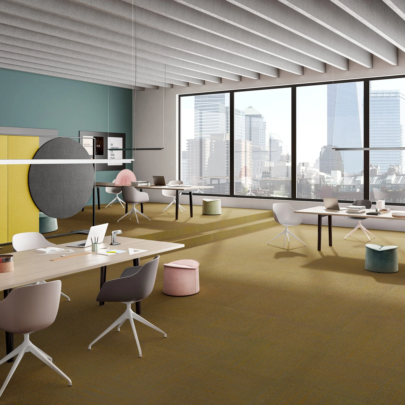 Ковровая плитка Marvel Tile 97 (500*500*6 мм) — купить в Керчи