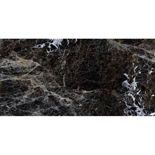 Керамогранит "Gresse" 600*1200 Simbel Carbon Чёрно-белый Мрамор — купить в Керчи