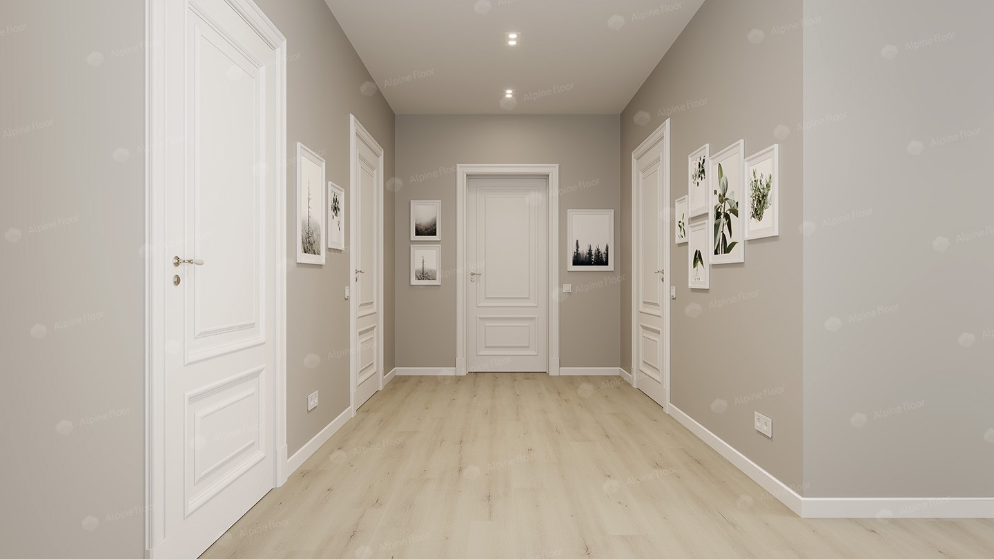 SPC ламинат "Alpine Floor" Ададжио (1220*183*3,5 мм) — купить в Керчи