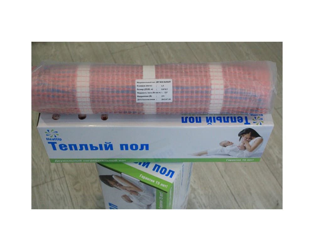 Пленочный теплый пол "HeatUp" 0,5*6м монтажный комплект — купить в Керчи