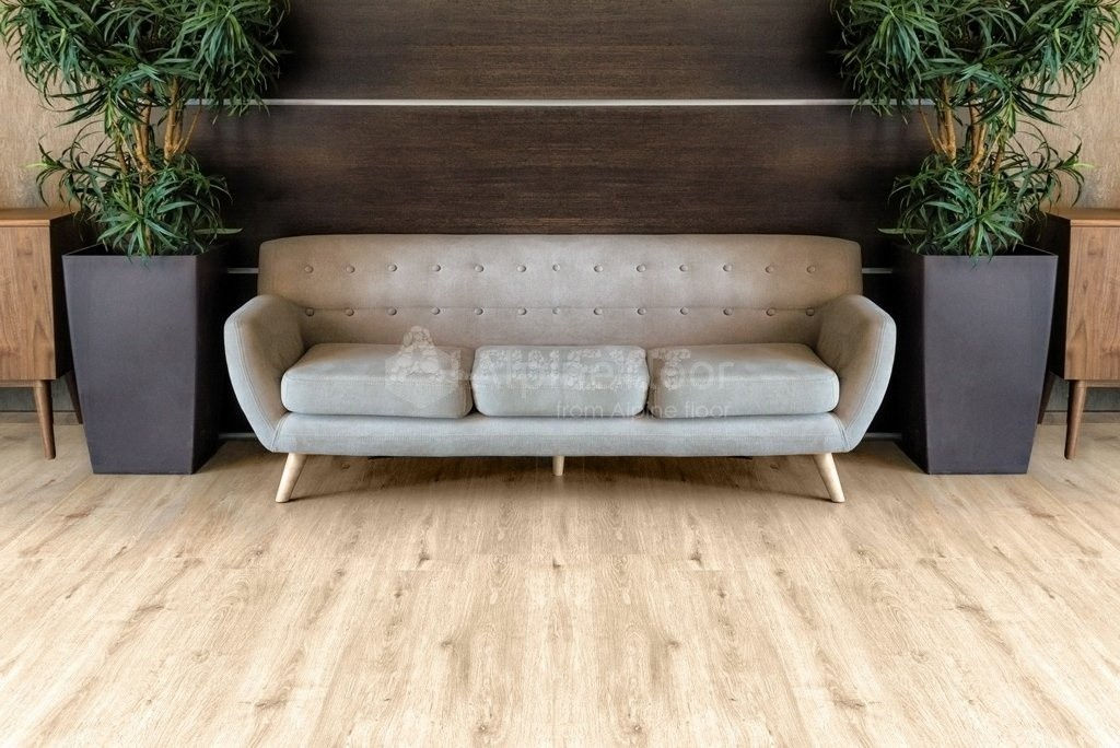 Замковая ПВХ плитка "Alpine Floor" Дуб Ваниль  (1220*183*4мм) — купить в Керчи