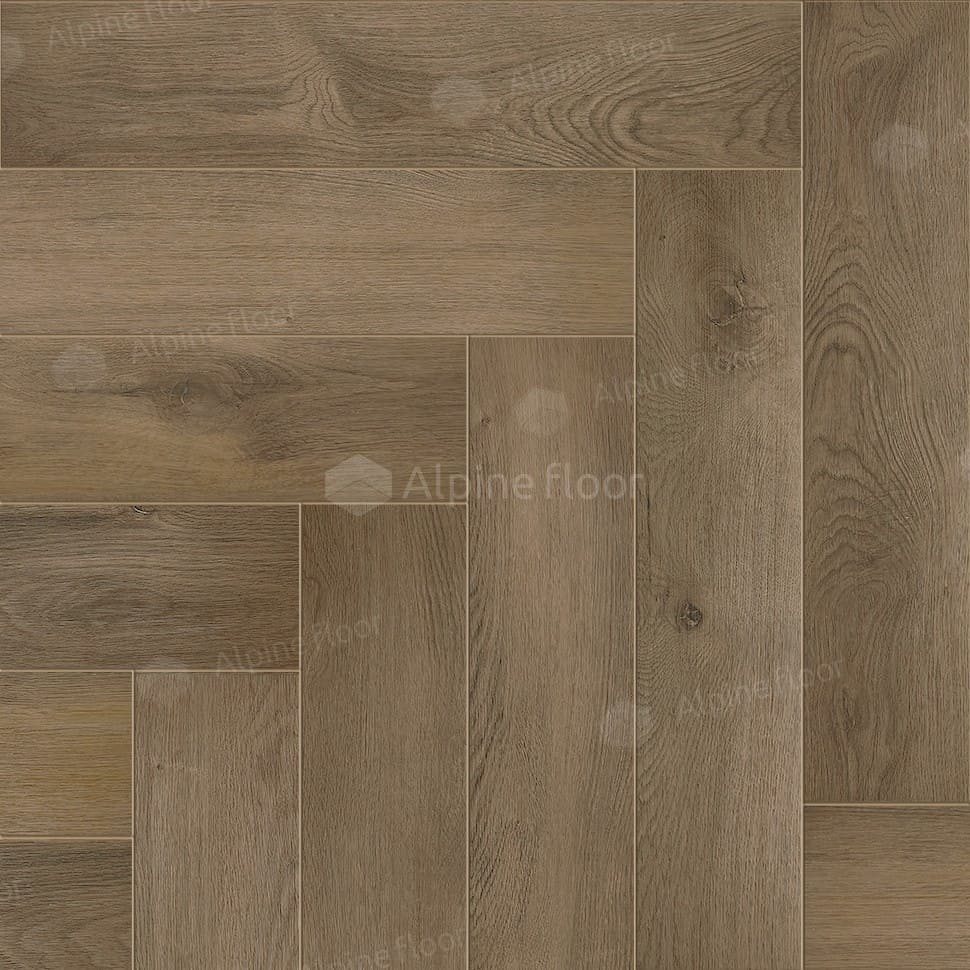 Виниловая плитка "Alpine Floor" Parquet LVT Дуб Насыщенный (590*118*2,5 мм) — купить в Керчи