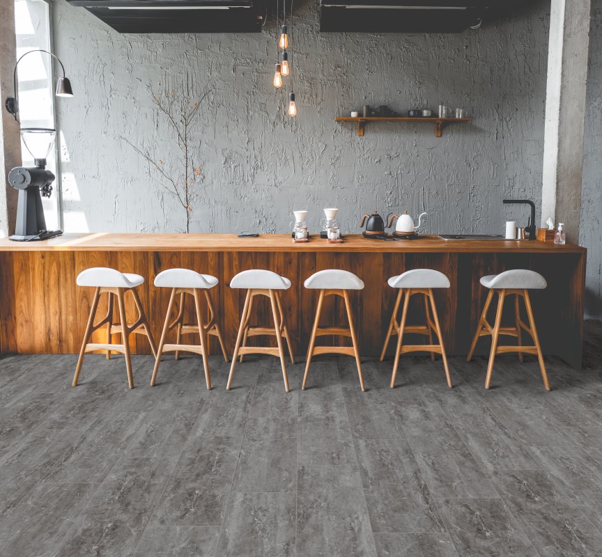 SPC ламинат  "Noventis" Гери (600*300*4 мм) — купить в Керчи