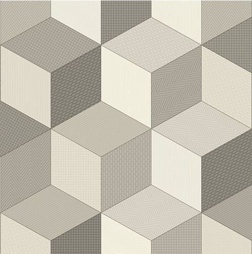 Линолеум бытовой "IVC" Bingo Cubes 83 (3м) — купить в Керчи