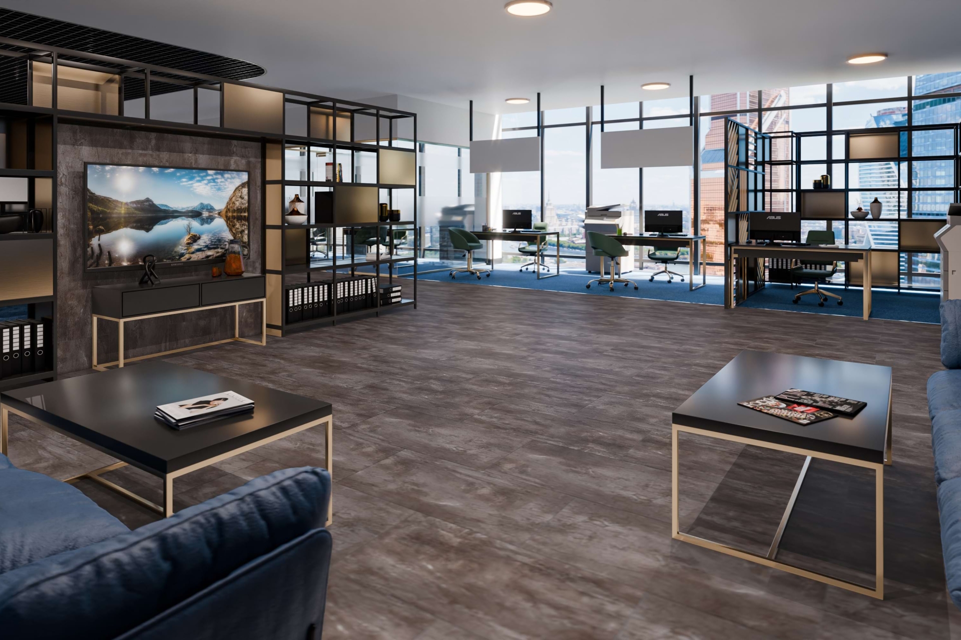 Усовершенствованная кварц-виниловая плитка «Damy Floor» Вайсхорн (912,4*455,2*2,5 мм) — купить в Керчи