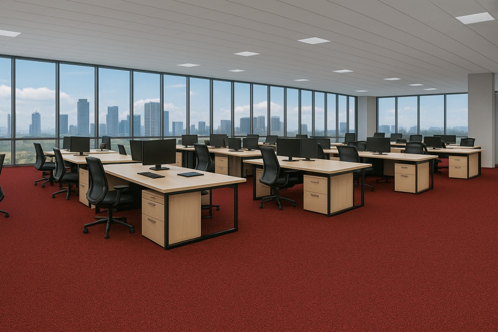 Ковролин Haima «Wilkins» Atom Red 10 (3,66 м) — купить в Керчи