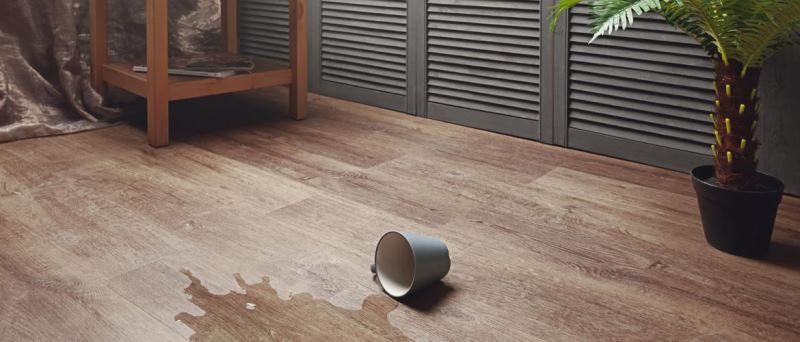 Кварцвиниловая плитка "Aquafloor" AF6033 Glue (1219,2*177,8*2 мм) — купить в Керчи