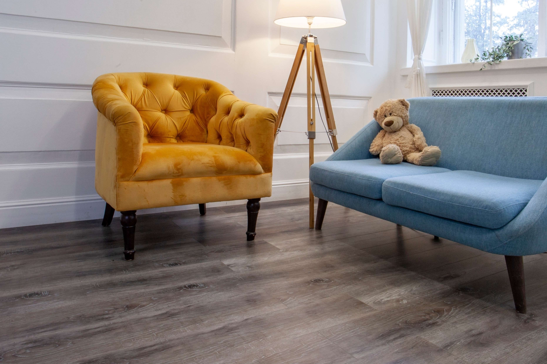 SPC ламинат «Damy Floor» Дуб Рустикальный Черный (1220*180*4 мм) — купить в Керчи