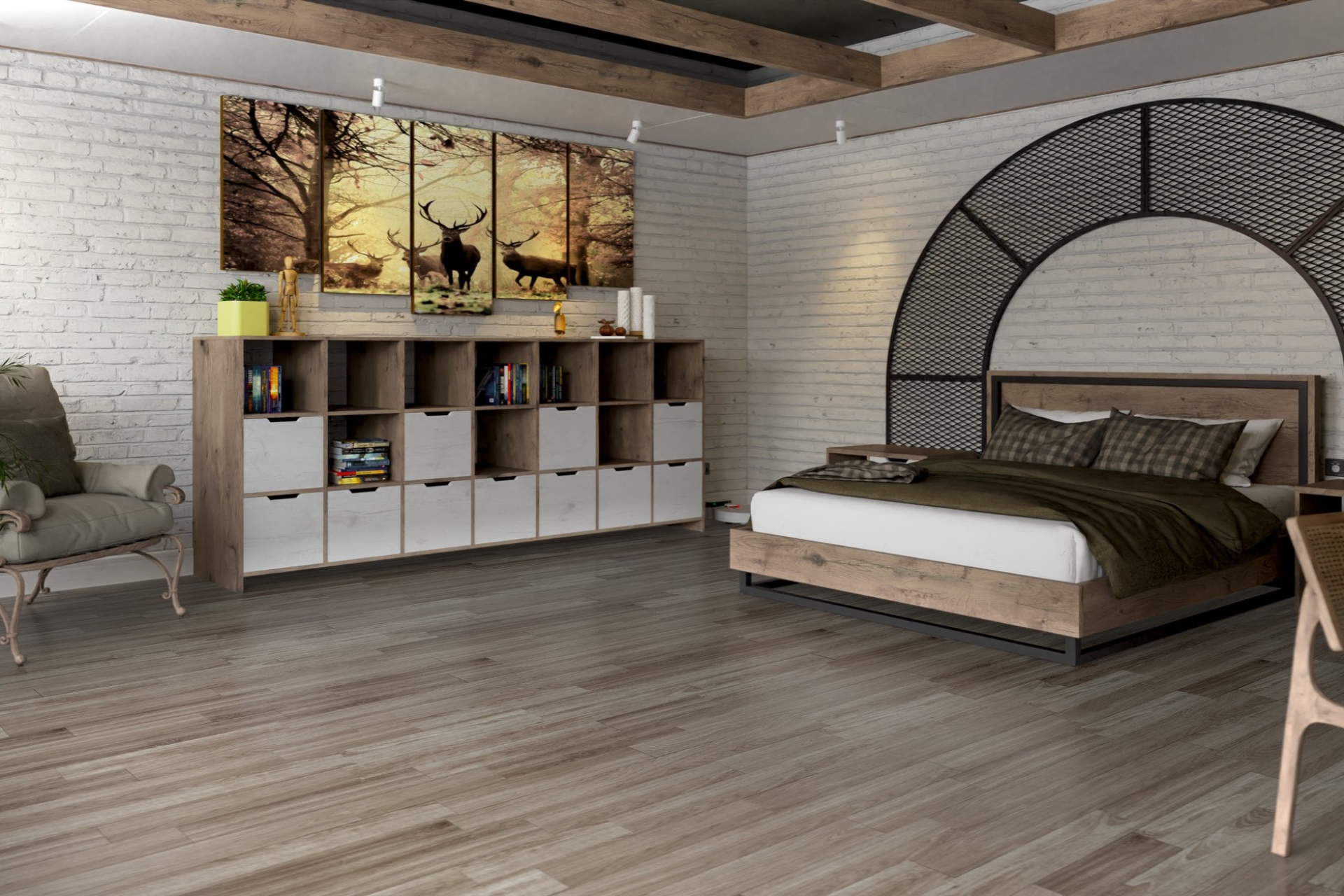 Инженерный паркет «Damy Floor» Скандинавский (укладка палуба) — купить в Керчи