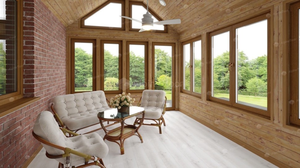 Виниловый ламинат "Alpine Floor" Classic Light MC Дуб Выбеленный (1220*183*3,5 мм) — купить в Керчи