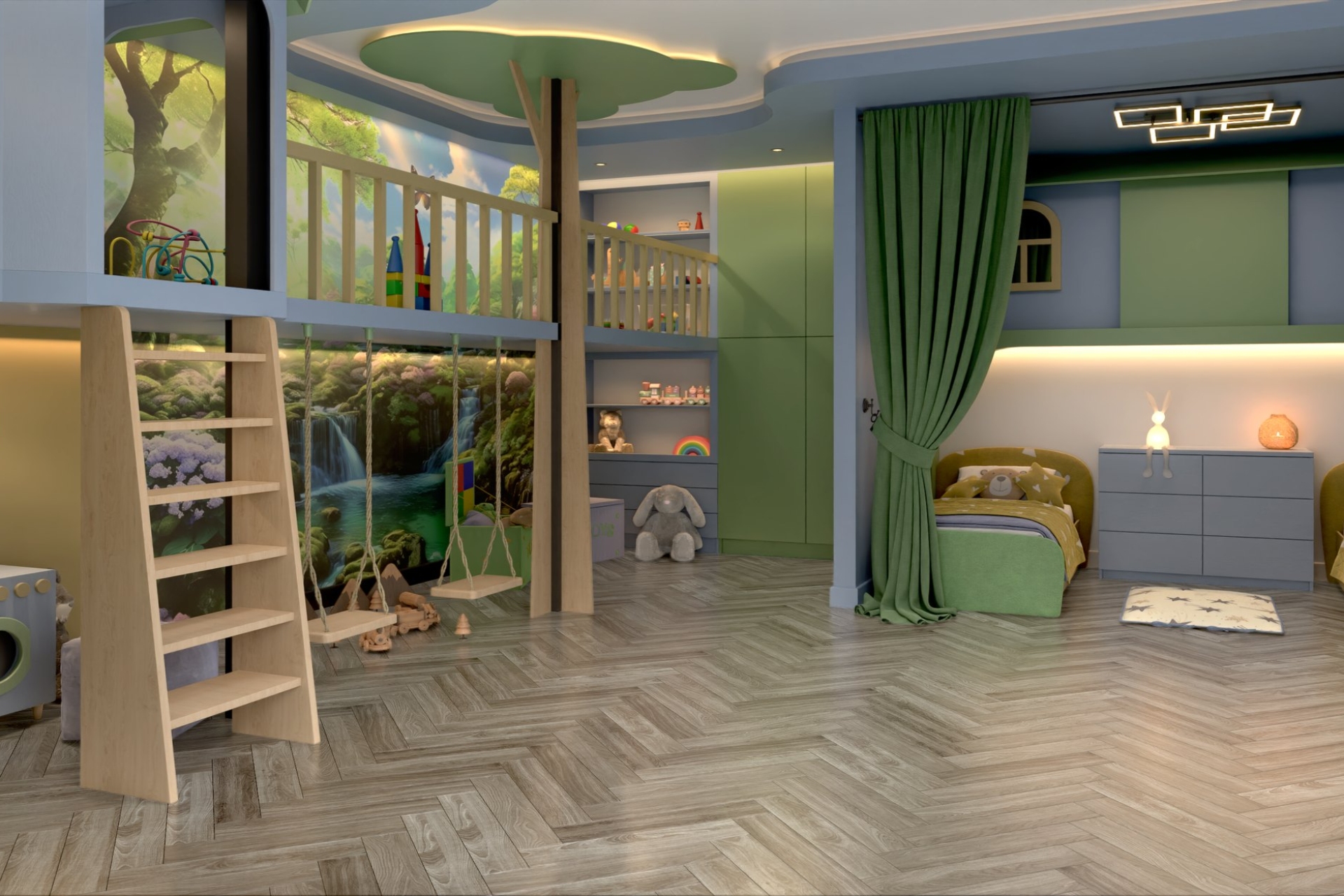 Инженерный паркет «Damy Floor» Скандинавский (укладка елочкой) — купить в Керчи