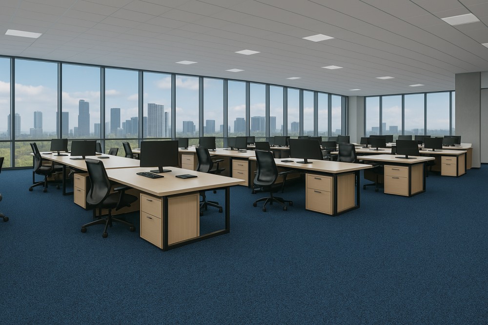 Ковролин Haima «Wilkins» Atom Blue 07 (3,66 м) — купить в Керчи