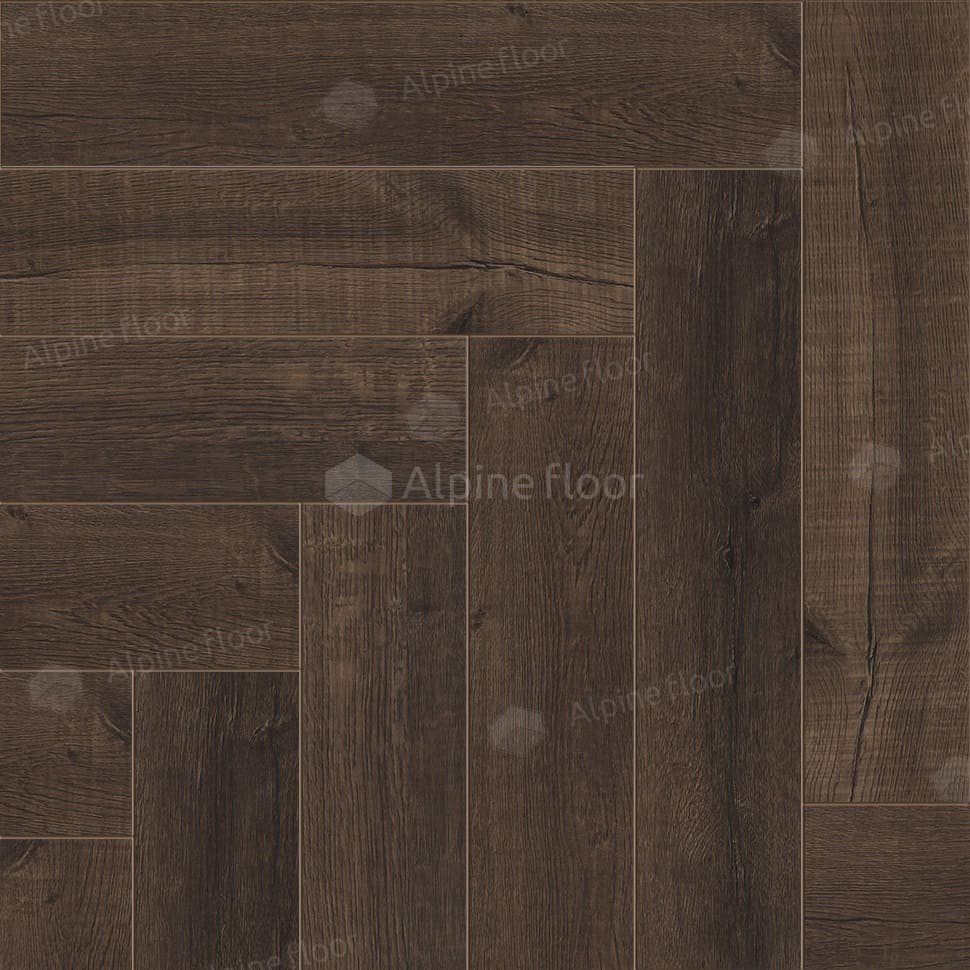 Виниловая плитка "Alpine Floor" Parquet LVT Дуб Альферац (590*118*2,5 мм) — купить в Керчи