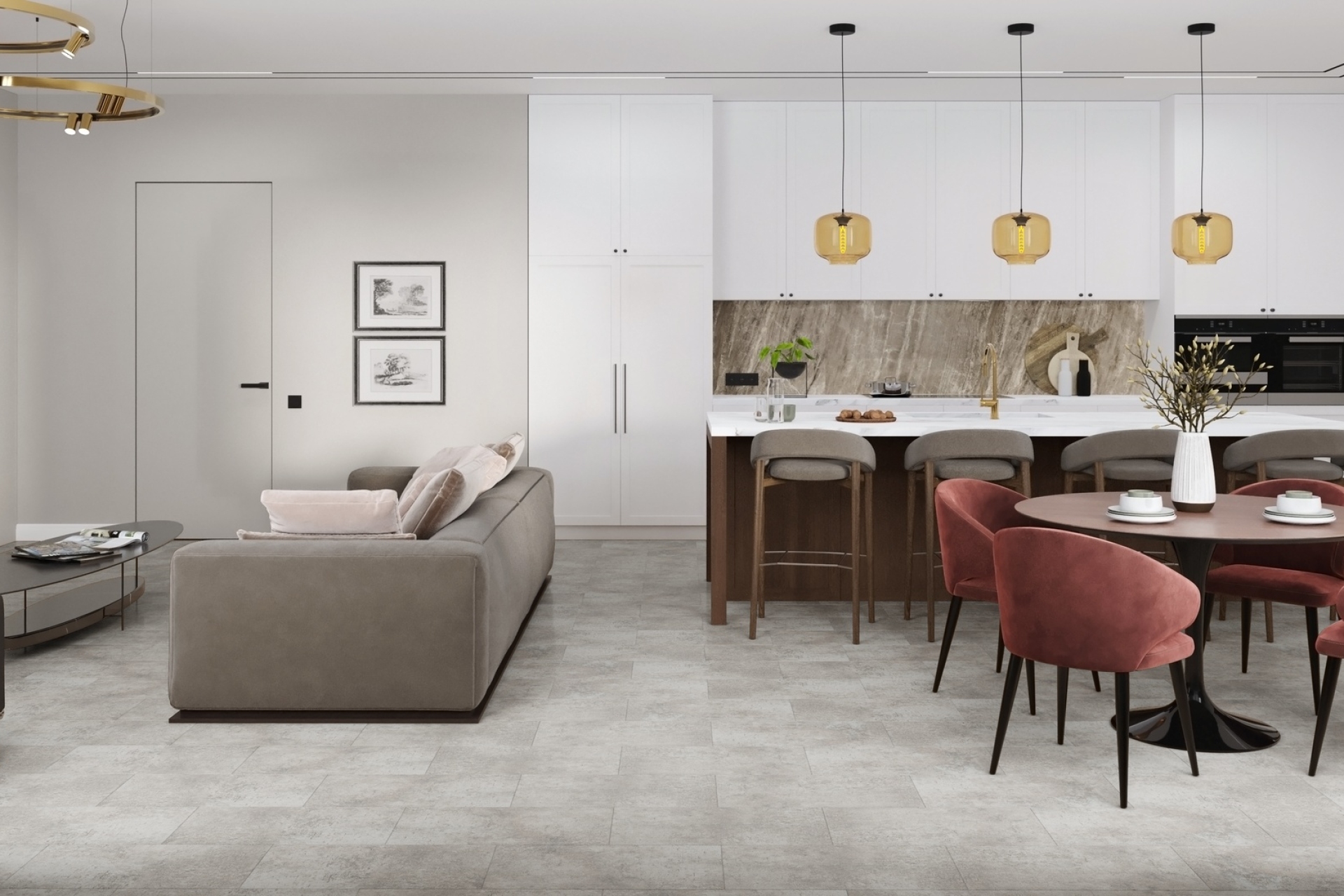 SPC плитка «Damy Floor» Фудзияма (610*305*5 мм) — купить в Керчи