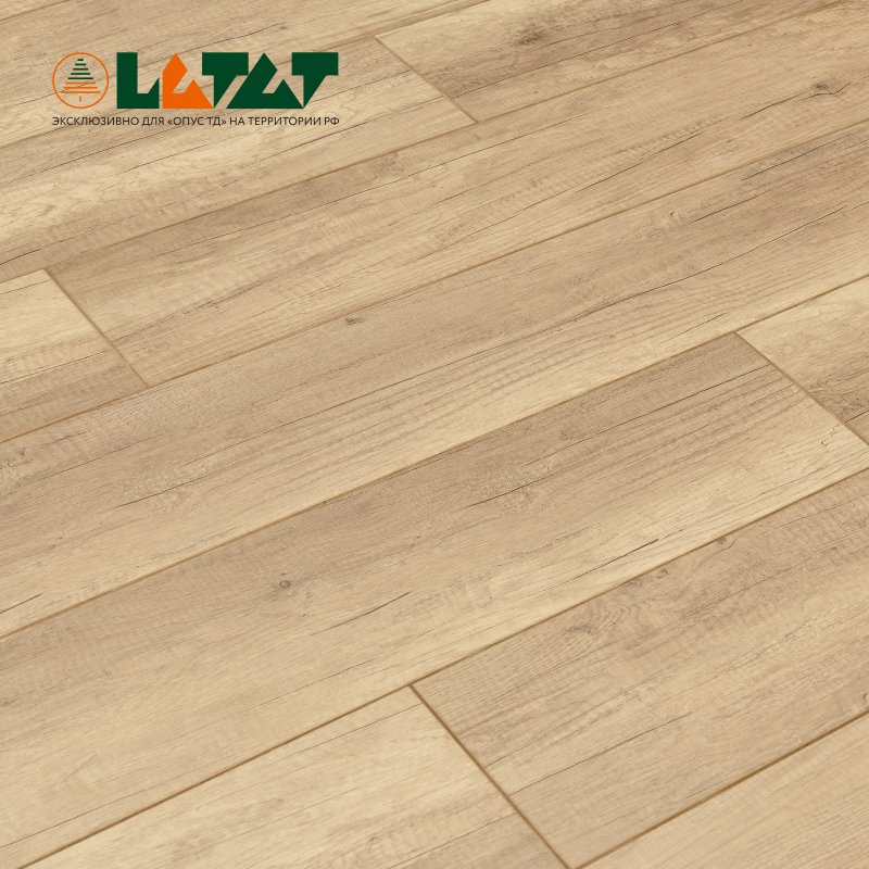 Ламинат  "Latat" Дуб Арабика (1382*193*8 мм) — купить в Керчи