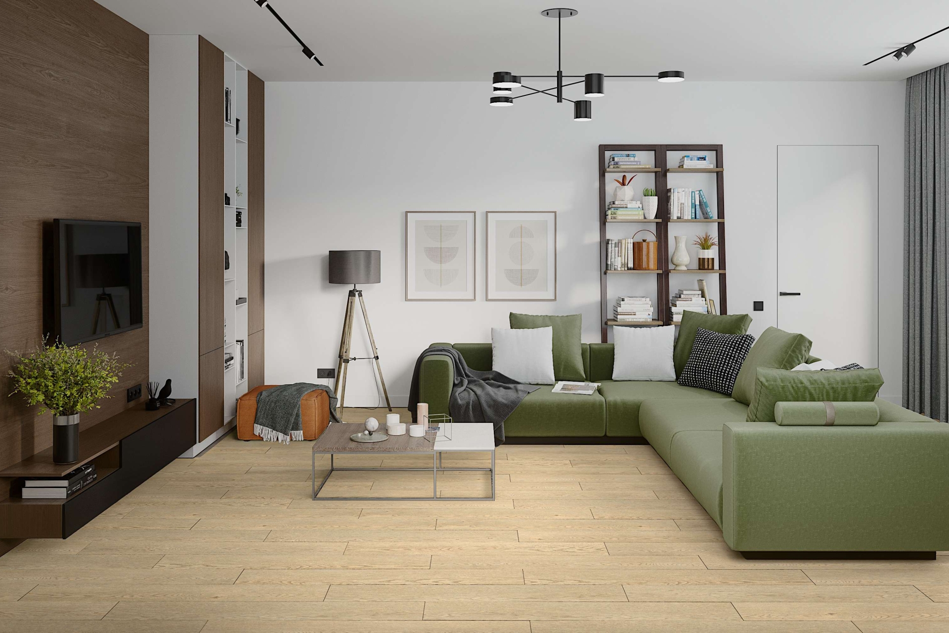 SPC ламинат «Damy Floor» Дуб Латте (1220*180*4 мм) — купить в Керчи