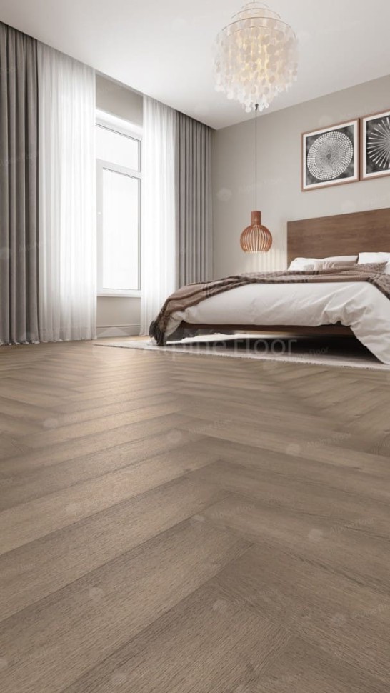 Виниловая плитка "Alpine Floor" Parquet LVT Дуб Насыщенный (590*118*2,5 мм) — купить в Керчи