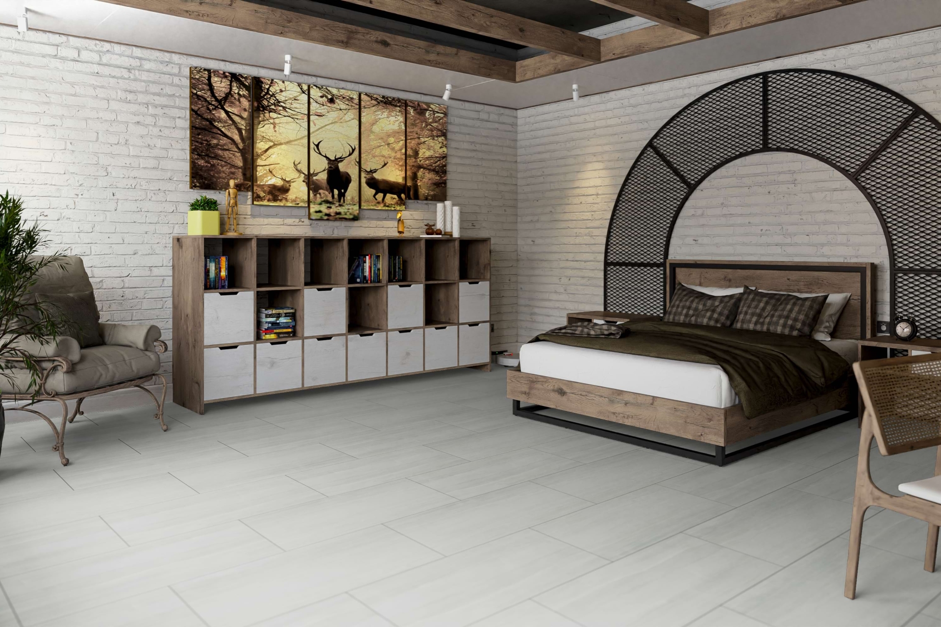 Усовершенствованная кварц-виниловая плитка «Damy Floor» Кайлас (912,4*455,2*2,5 мм) — купить в Керчи