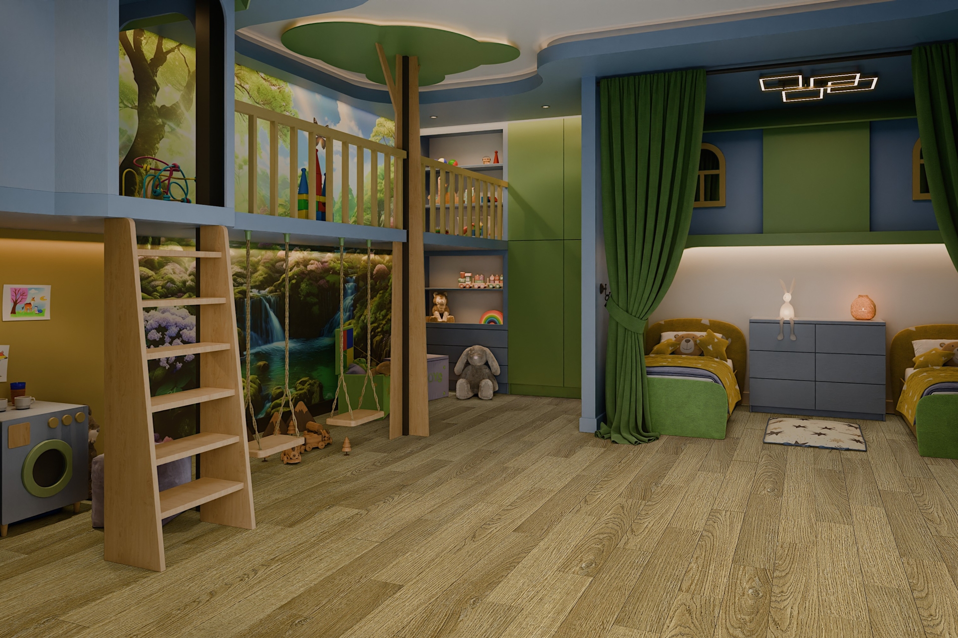 SPC ламинат «Damy Floor» Дуб Золотой (1220*180*4 мм) — купить в Керчи