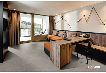 Кварц-винил Пыльный Бетон (914,4*457,2*2,5 мм) — фото и характеристики